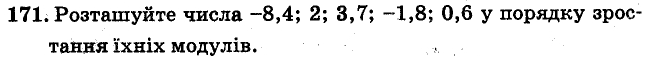 Завдання 171 - Варіант 1 - Вправи | ГДЗ Математика 6 клас Мерзляк Полонський Рабінович Якір 2014