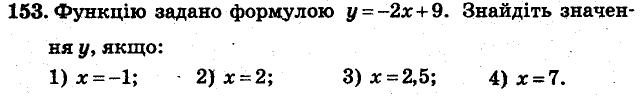 Завдання 153 - ВАРІАНТ 1 | ГДЗ Алгебра 7 клас Мерзляк Полонський Якір 2015