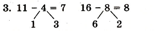 Завдання № 3 - сторінка 106 - ГДЗ Математика 1 клас М.В. Богданович, Г.П. Лишенко 2012