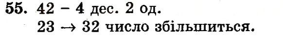 Завдання № 55 - Номери 1-60 - ГДЗ Математика 1 клас М.В. Богданович, Г.П. Лишенко 2012