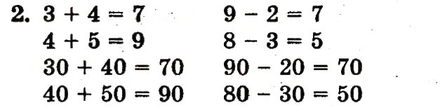 Завдання № 2 - сторінка 111 - ГДЗ Математика 1 клас Ф.М. Рівкінд, Л.В. Оляницька 2012