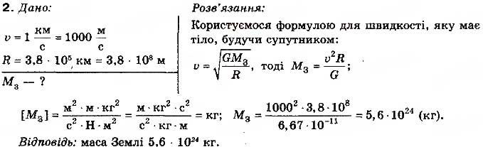 Завдання № 2 - Вправа 16 - ГДЗ Фізика 10 клас Т.М. Засєкіна, М.В. Головко 2010 - Профільний рівень