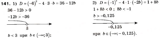 Завдання № 141 - 5. Розв’язування лінійних нерівностей з однією змінною. Числові проміжки - ГДЗ Алгебра 9 клас А.Г. Мерзляк, В.Б. Полонський, М.С. Якір 2009