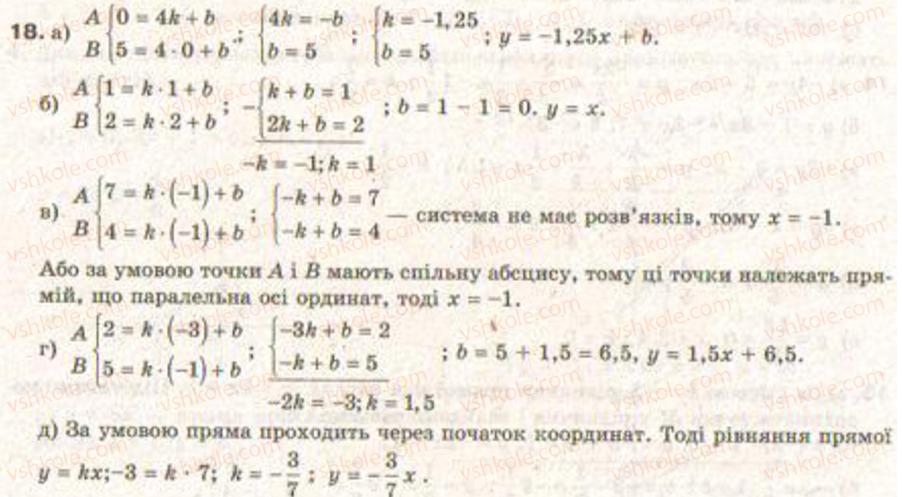Завдання № 18 - Завдання 3 - ГДЗ Геометрія 9 клас Г.В. Апостолова 2009