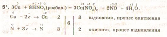 Завдання № 5 - § 16. Окисно-відновні реакції - ГДЗ Хімія 9 клас О.Г. Ярошенко 2009