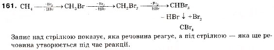Завдання № 161 - § 17. Метан - ГДЗ Хімія 9 клас П.П. Попель, Л.С. Крикля 2009