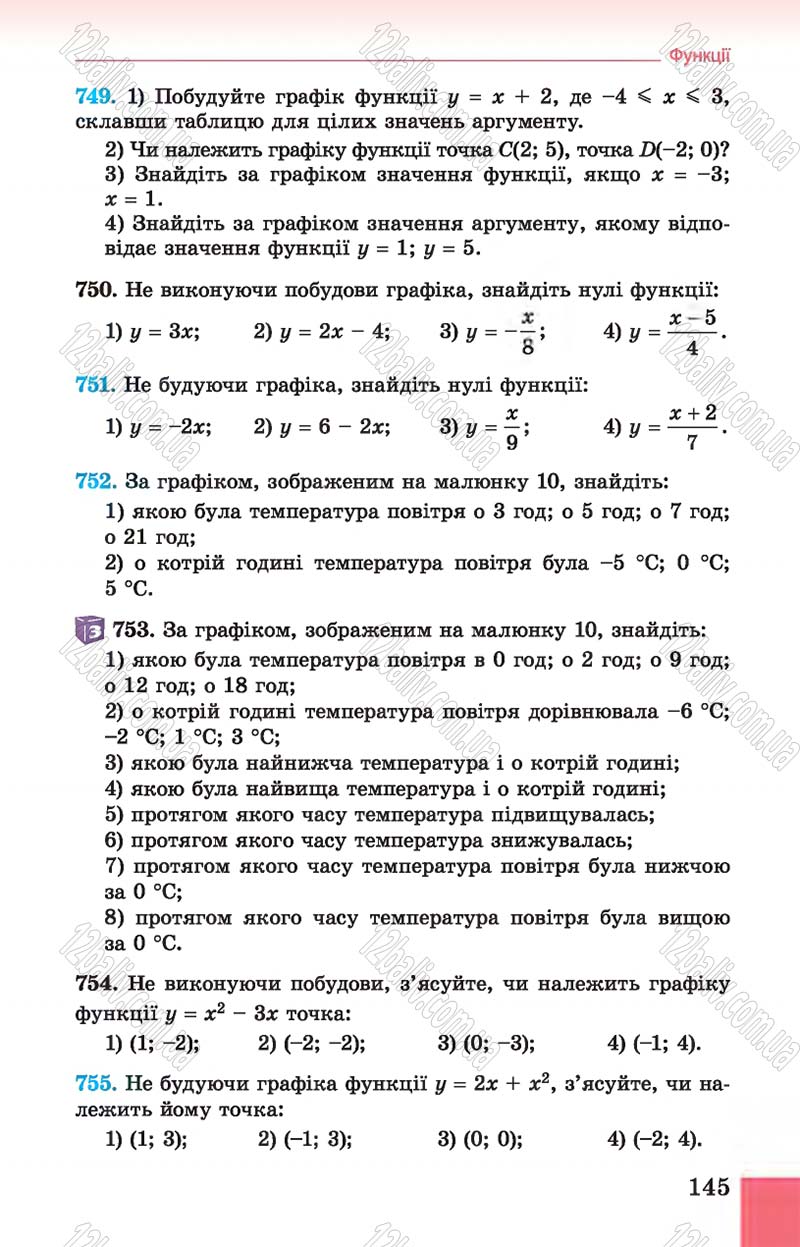Сторінка 145 - Підручник Алгебра 7 клас Істер 2015