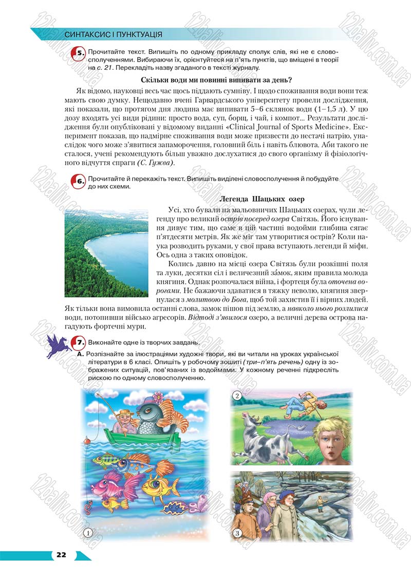 Сторінка 22 - Підручник Українська мова 8 клас Авраменко 2016 - скачати онлайн
