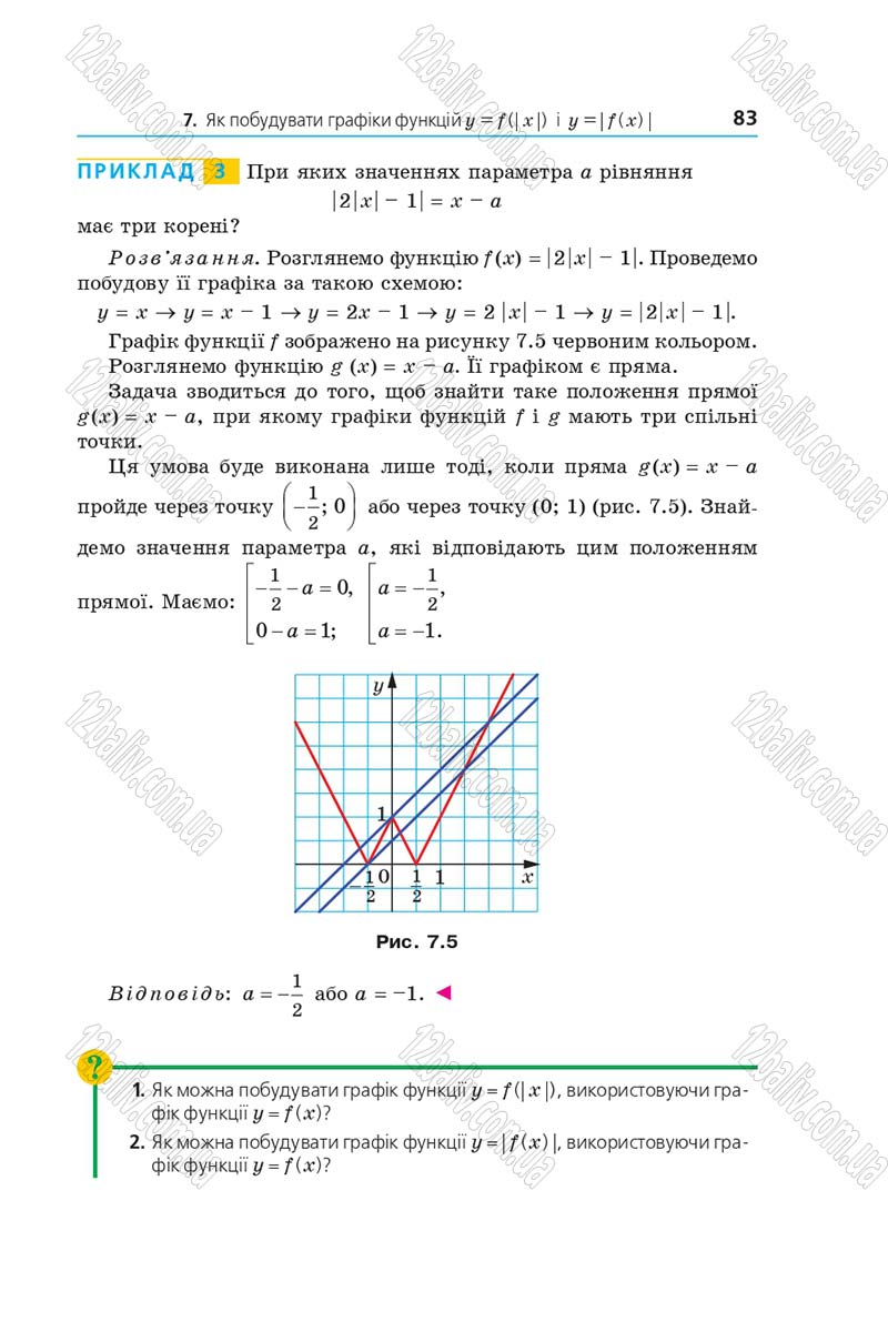 Сторінка 83 - Підручник Алгебра 9 клас А.Г. Мерзляк, В.Б. Полонський, М.С. Якір 2017 - Поглиблене вивчення