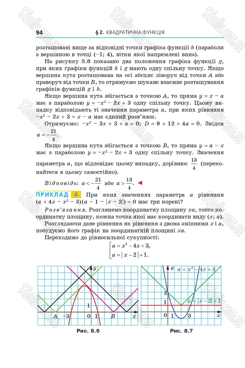 Сторінка 94 - Підручник Алгебра 9 клас А.Г. Мерзляк, В.Б. Полонський, М.С. Якір 2017 - Поглиблене вивчення