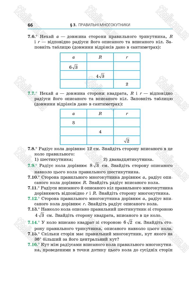 Сторінка 66 - Підручник Геометрія 9 клас Мерзляк 2017 - Поглиблене вивчення