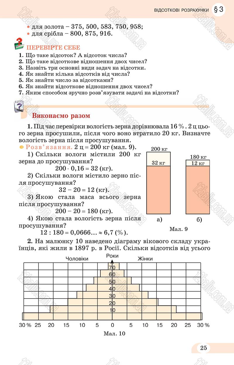 Сторінка 25 - Підручник Математика 10 клас Бевз 2011 - Рівень стандарту