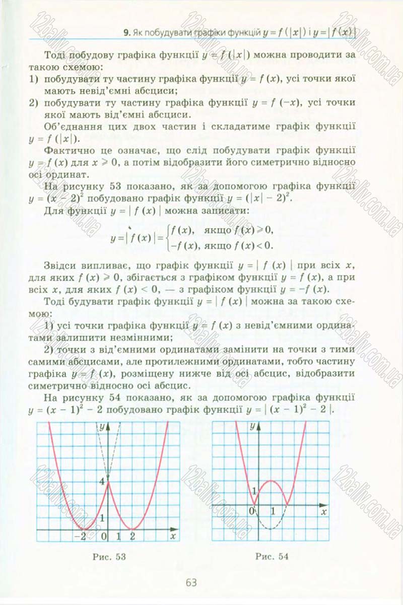 Сторінка 63 - Підручник Алгебра 10 клас А.Г. Мерзляк, Д.А. Номіровський, В.Б. Полонський, М.С. Якір 2010 - Профільний рівень