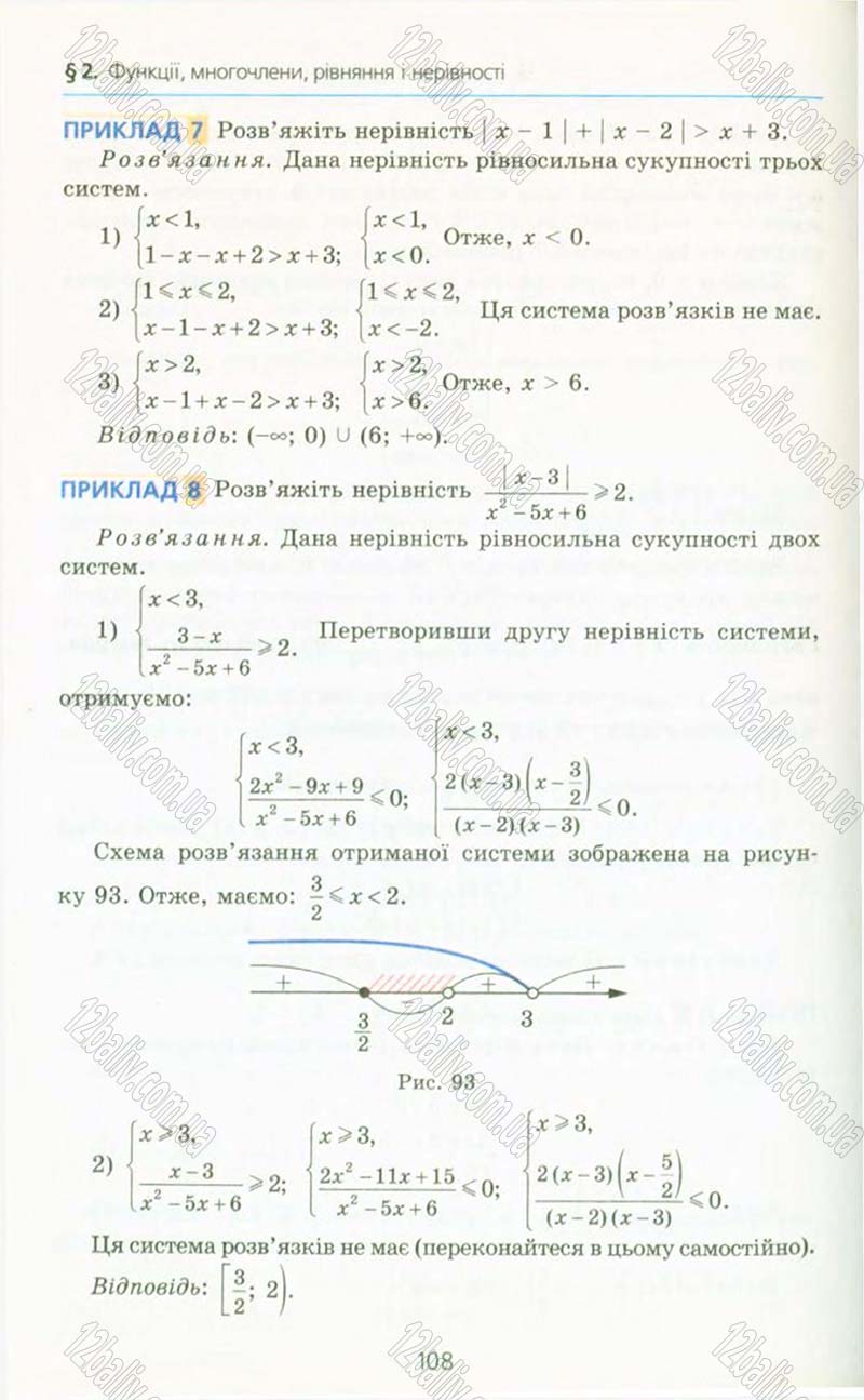 Сторінка 108 - Підручник Алгебра 10 клас А.Г. Мерзляк, Д.А. Номіровський, В.Б. Полонський, М.С. Якір 2010 - Профільний рівень