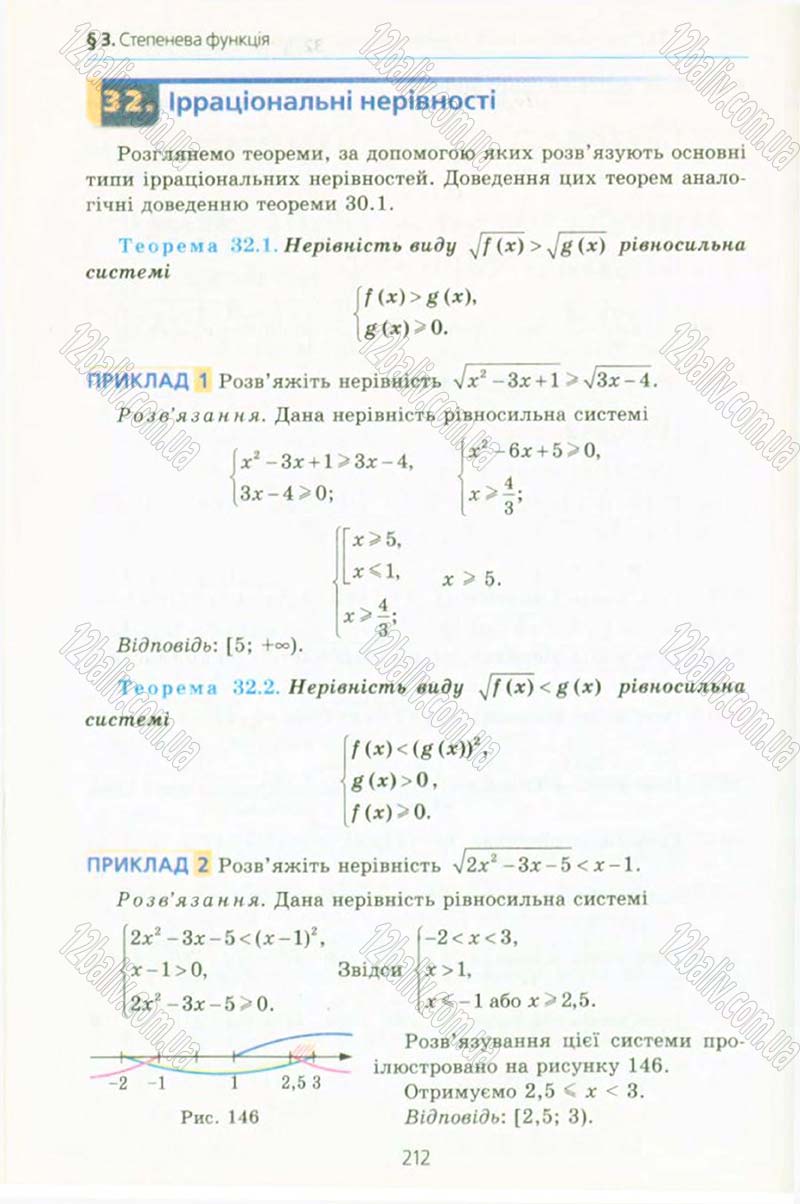 Сторінка 212 - Підручник Алгебра 10 клас А.Г. Мерзляк, Д.А. Номіровський, В.Б. Полонський, М.С. Якір 2010 - Профільний рівень