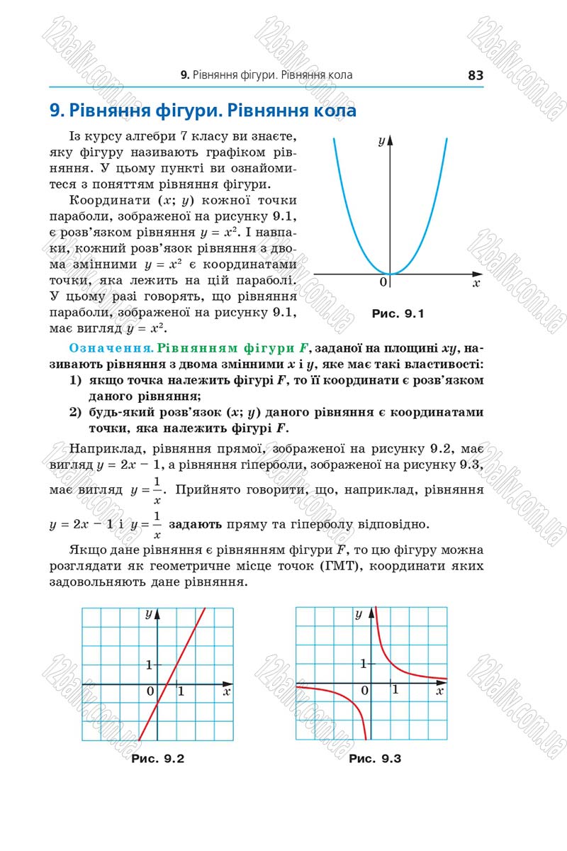 Сторінка 83 - Підручник Геометрія 9 клас Мерзляк Полонський 2017
