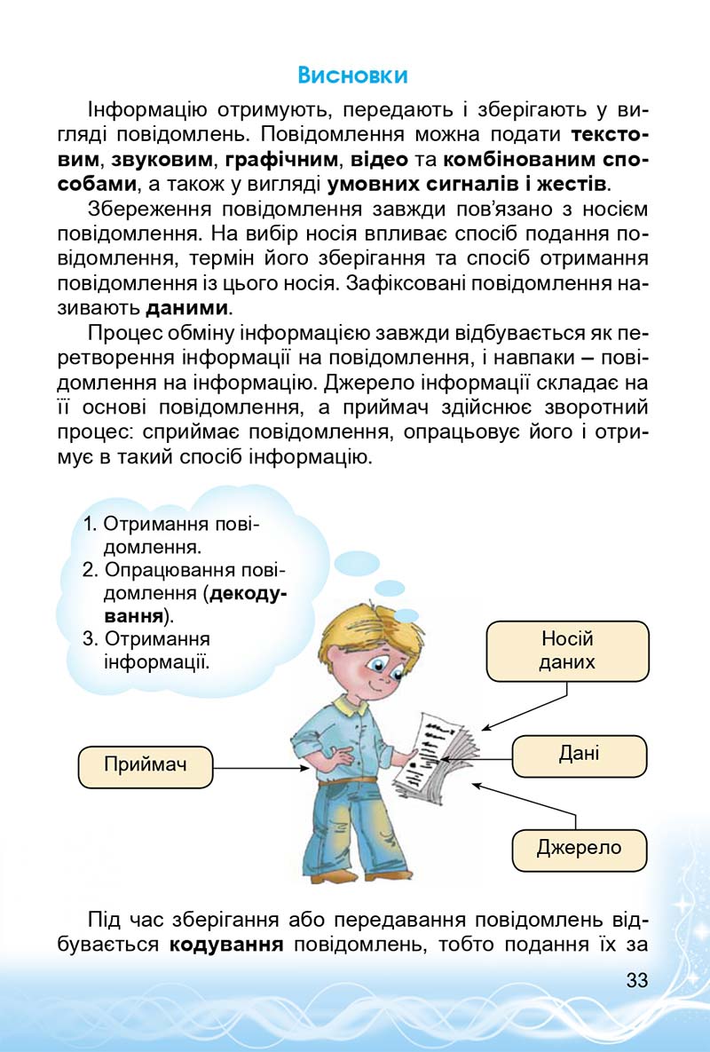 Сторінка 33 - Підручник 3 клас Інформатика Коршунова 2014