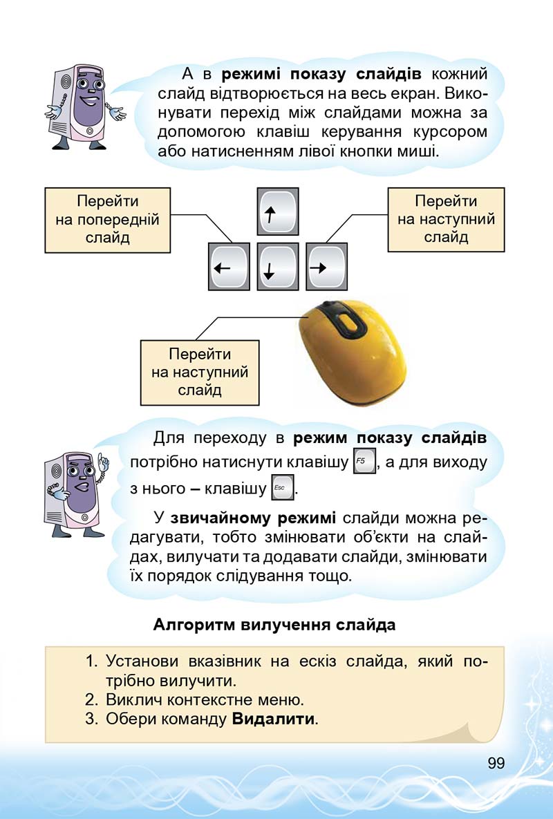Сторінка 99 - Підручник 3 клас Інформатика Коршунова 2014
