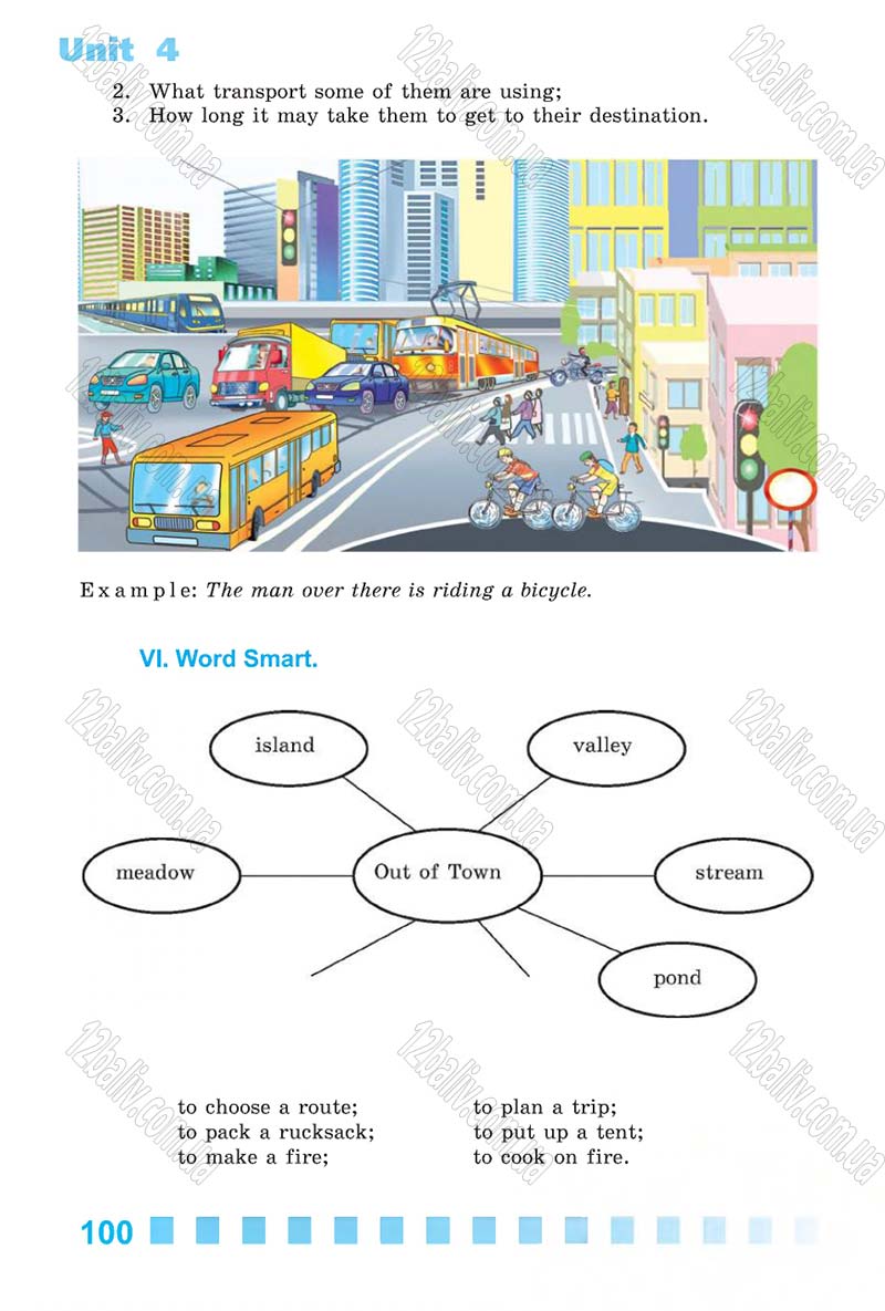 Сторінка 100 - Скачати підручник 6 клас Англійська мова Калініна 2014 рік