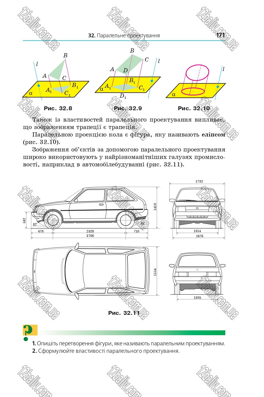 Сторінка 171 - Підручник 10 клас Математика Мерзляк 2018 - рівень стандарту