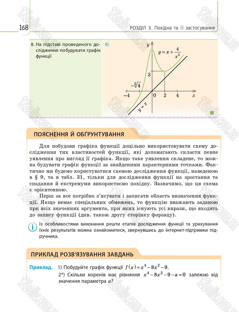 Сторінка 168 - Підручник 10 клас Математика Нелін 2018
