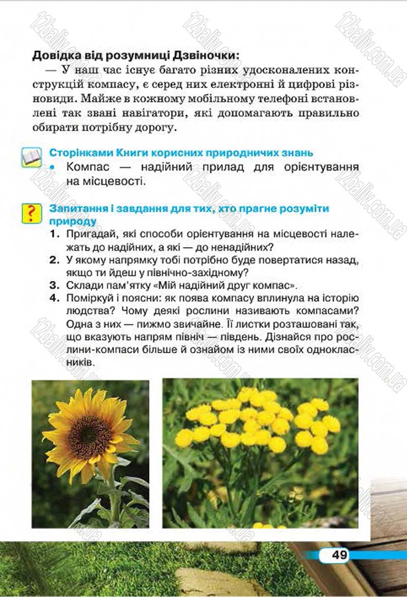 Сторінка 49 - Підручник Природознавство 4 клас І.В. Грущинська 2015