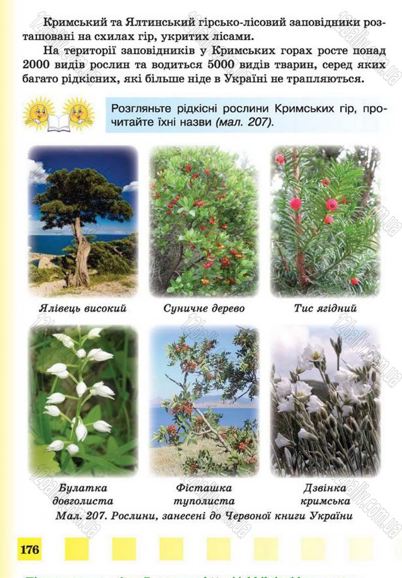 Сторінка 176 - Підручник Природознавство 4 клас І.І. Жаркова, Л.А. Мечник 2015