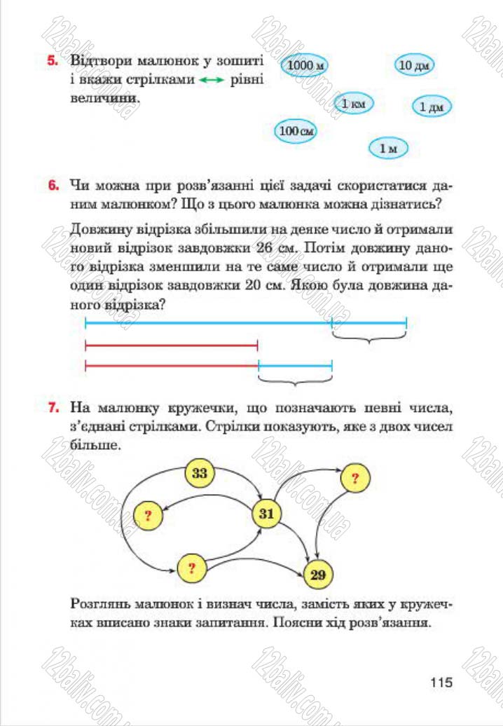 Сторінка 115 - Підручник Інформатика 4 клас М.М. Левшин, Є.О. Лодатко, В.В. Камишин 2015