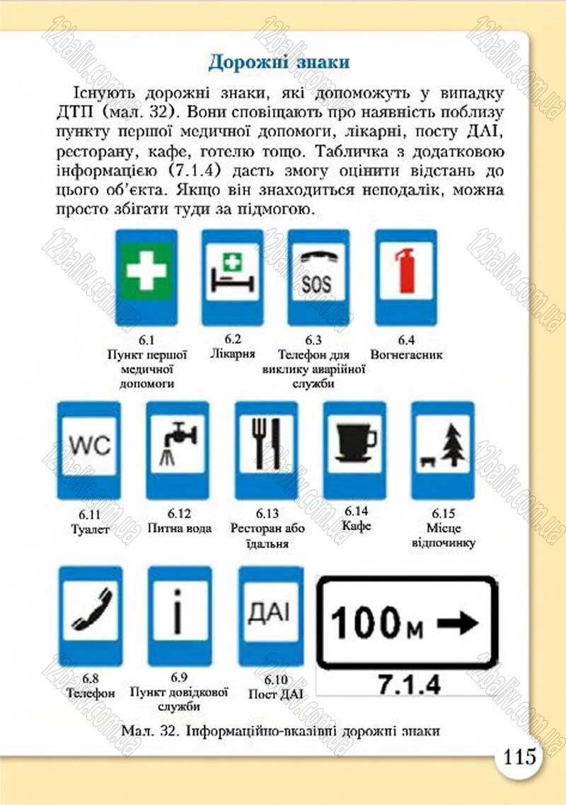 Сторінка 115 - Підручник Основи здоров'я 4 клас І.Д. Бех, Т.В. Воронцова, В.С. Пономаренко, С.В. Страшко 2015
