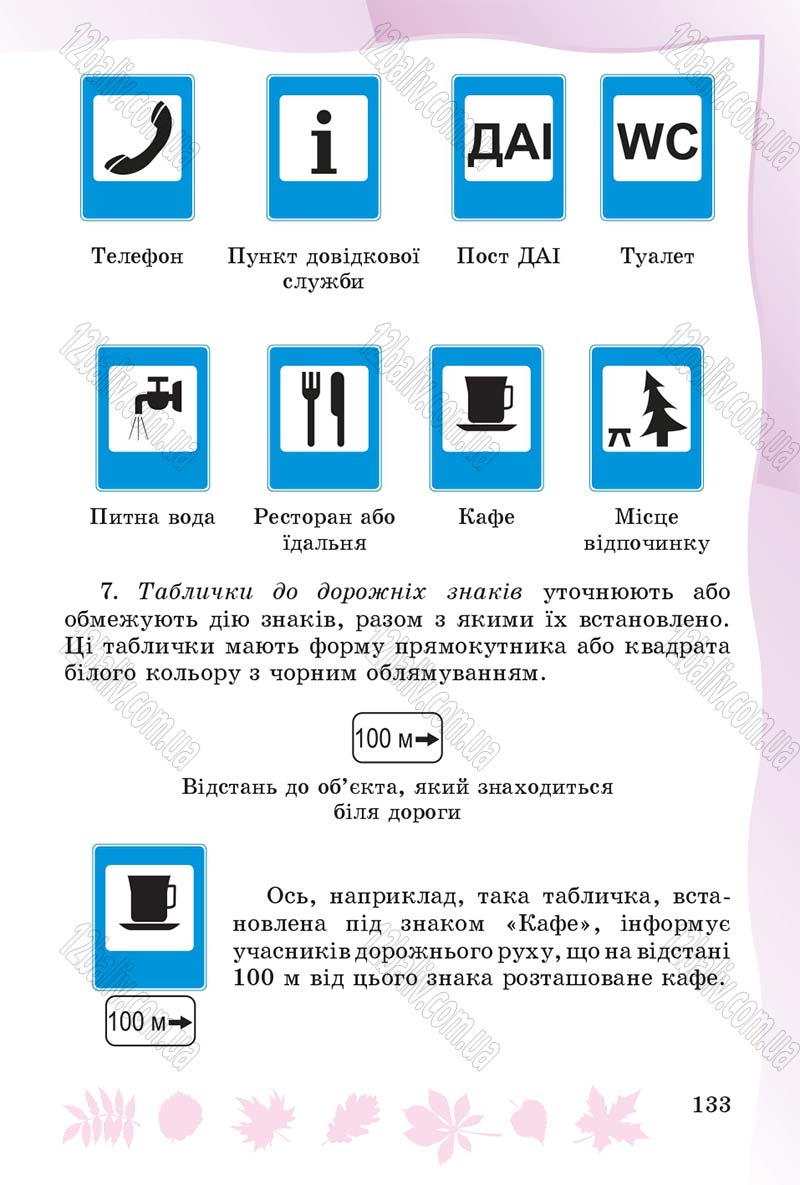 Сторінка 133 - Підручник Основи здоров'я 4 клас О.В. Гнaтюк 2015