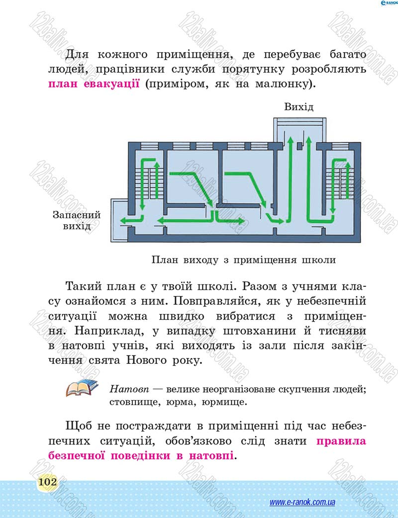 Сторінка 102 - Підручник Основи здоров'я 4 клас Т.Є. Бойченко, Н.С. Коваль 2015