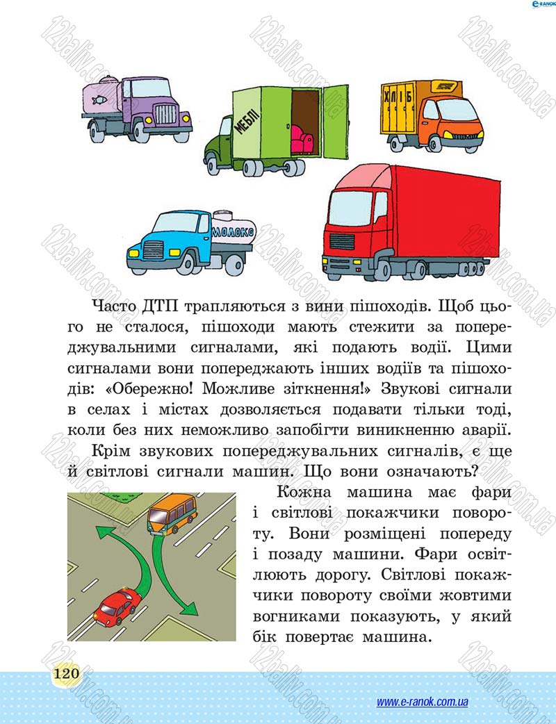 Сторінка 120 - Підручник Основи здоров'я 4 клас Т.Є. Бойченко, Н.С. Коваль 2015