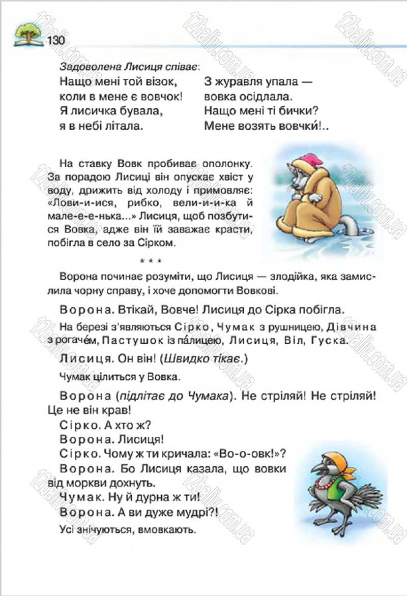 Сторінка 130 - Підручник Літературне читання 4 клас О.Я. Савченко 2015