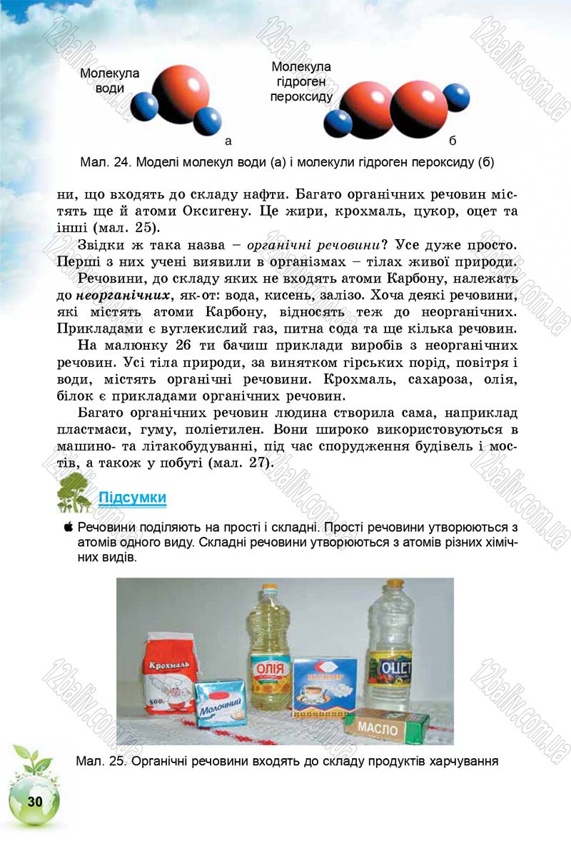 Сторінка 30 - Підручник Природознавство 5 клас Т. В. Коршевнюк, І. В. Баштовий 2018