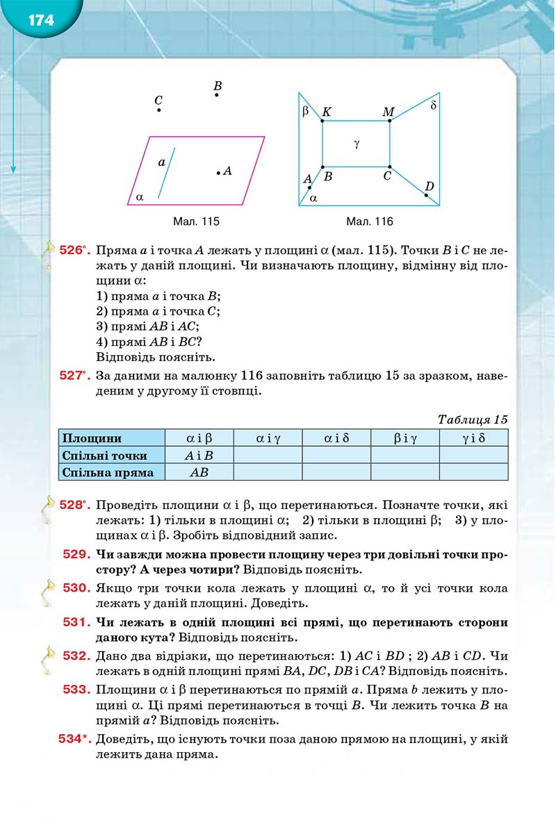 Сторінка 174 - Підручник Математика 10 клас Бурда 2018 - скачати