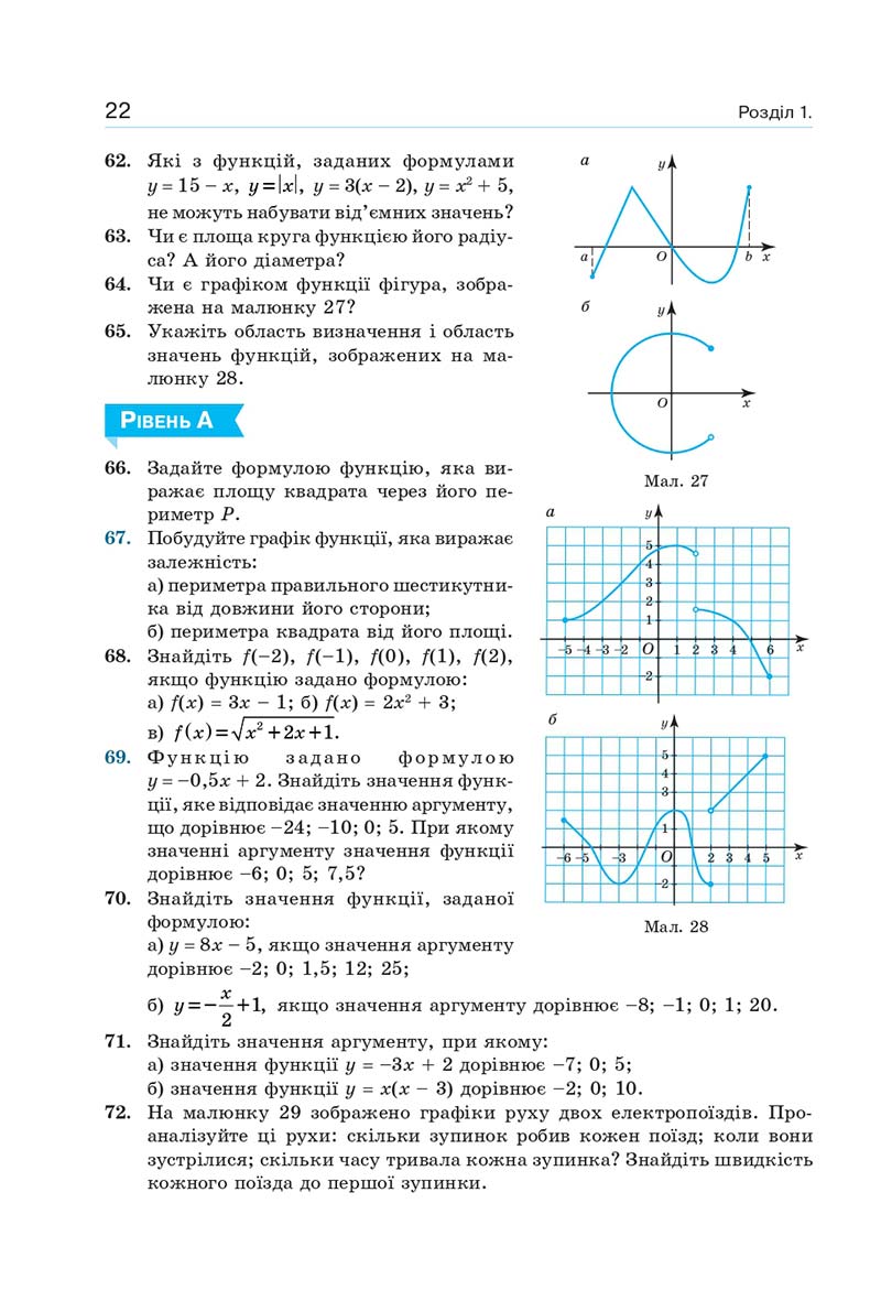 Сторінка 22 - Підручник Алгебра 10 клас Г. П. Бевз, В. Г. Бевз, Н. Г. Владімірова 2018 - Профільний рівень