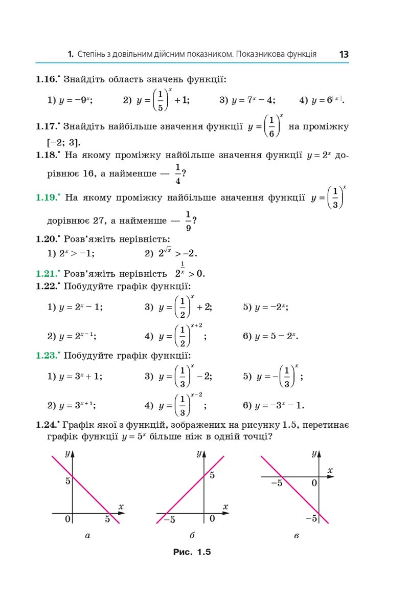 Сторінка 13 - Підручник Алгебра 11 клас А. Г. Мерзляк, Д. А. Номіровський, В. Б. Полонський, М. С. Якір 2019 - Профільний рівень