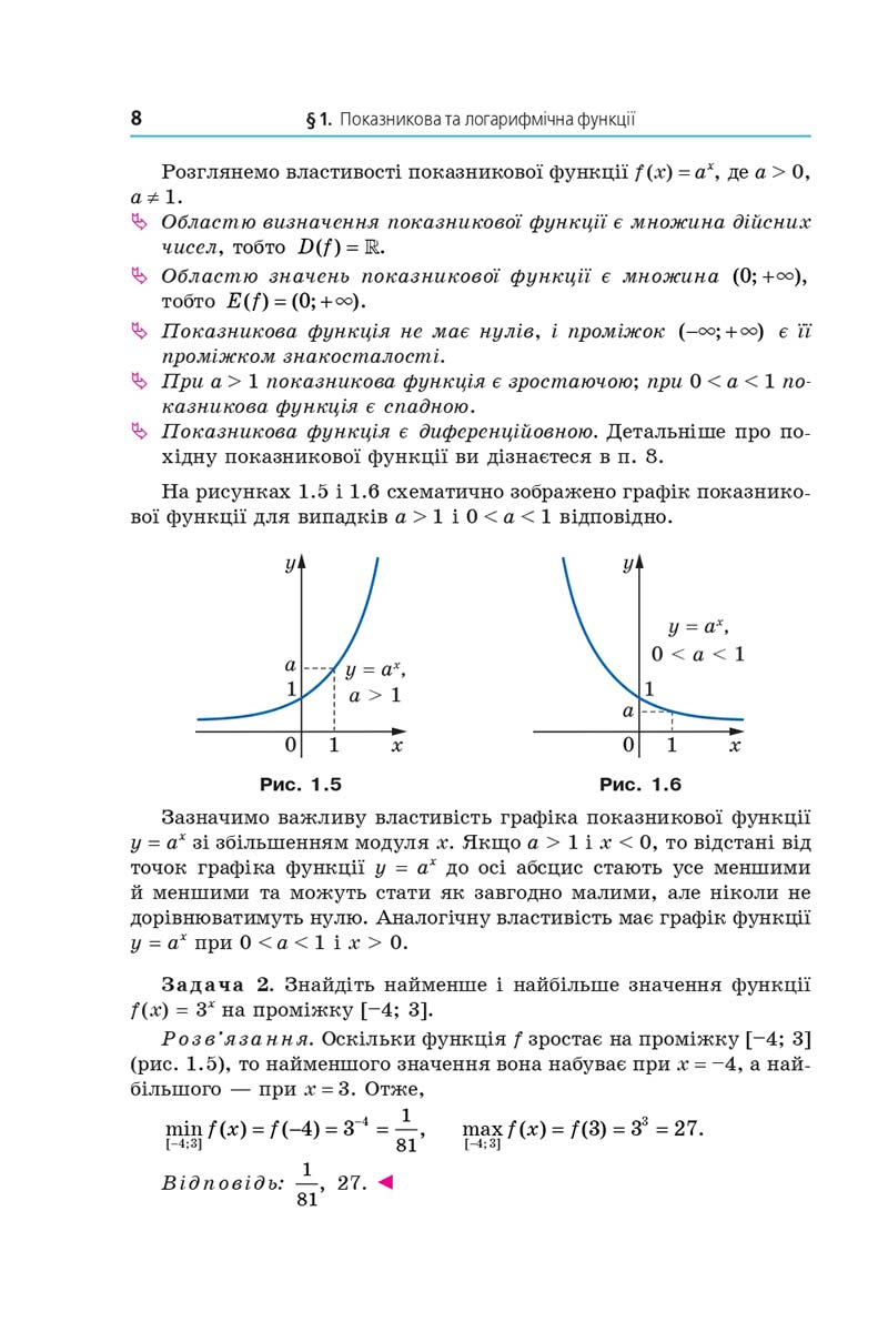 Сторінка 8 - Підручник Математика 11 клас Мерзляк 2019 - Рівень стандарту