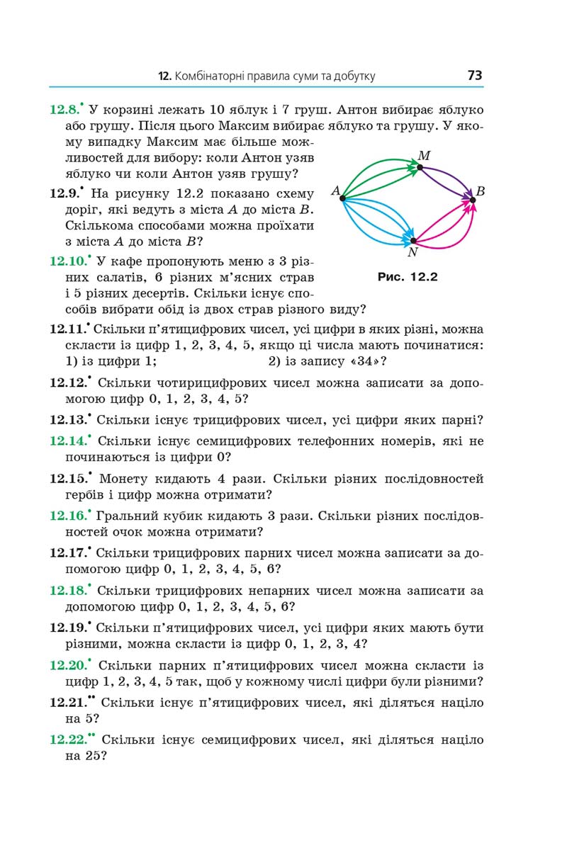 Сторінка 73 - Підручник Математика 11 клас Мерзляк 2019 - Рівень стандарту