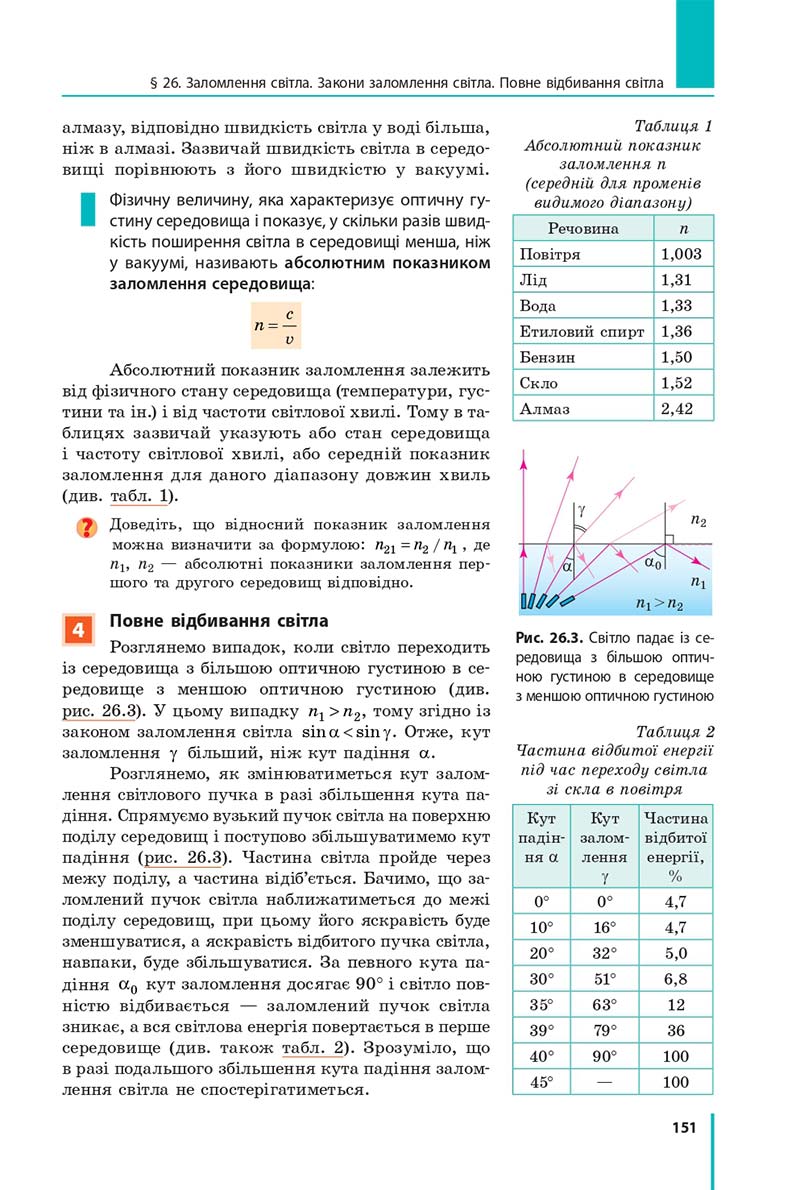 Сторінка 151 - Підручник Фізика 11 клас Бар'яхтар 2019 - Рівень стандарту