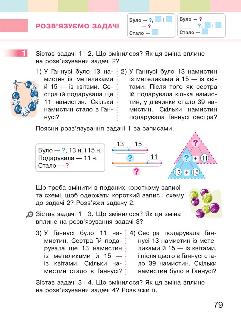 Сторінка 79 - Підручник Математика 2 клас С. О. Скворцова, О. В. Онопрієнко 2019