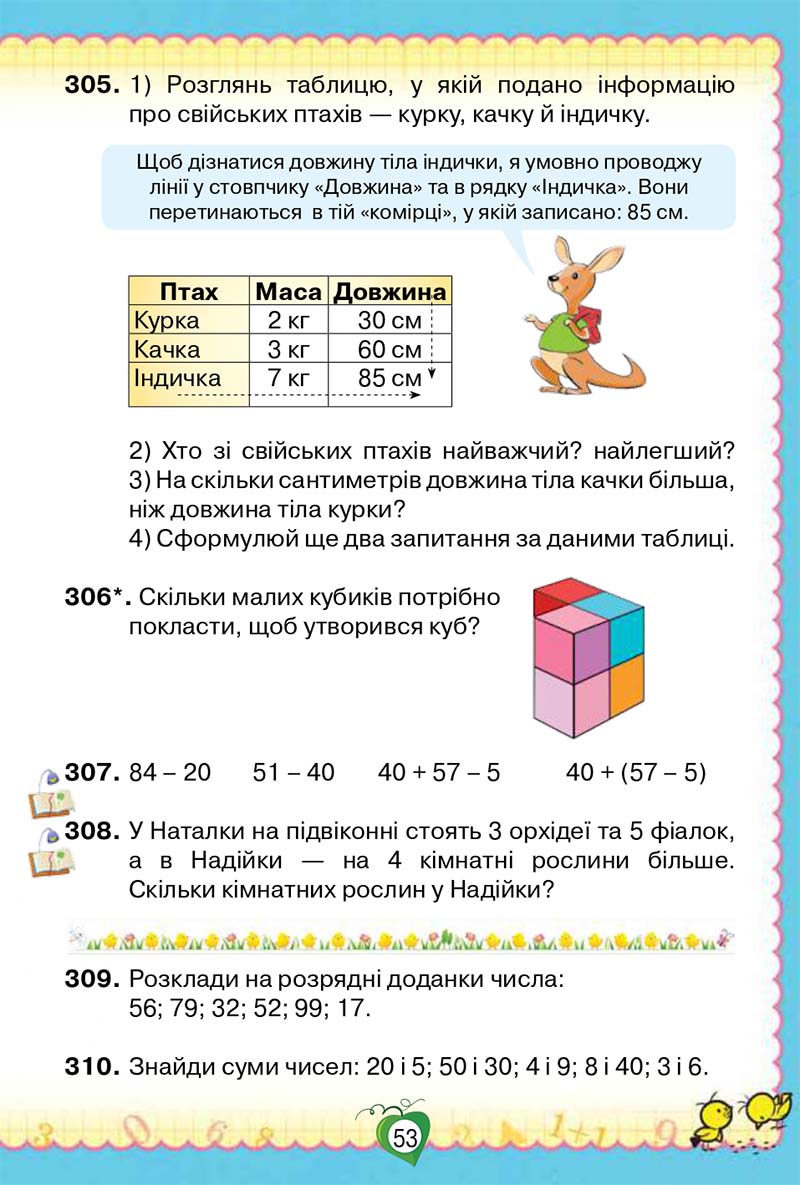 Сторінка 53 - Підручник Математика 2 клас Н. П. Листопад 2019