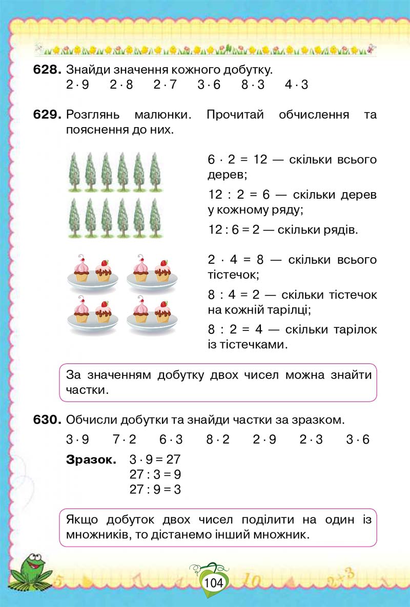Сторінка 104 - Підручник Математика 2 клас Н. П. Листопад 2019