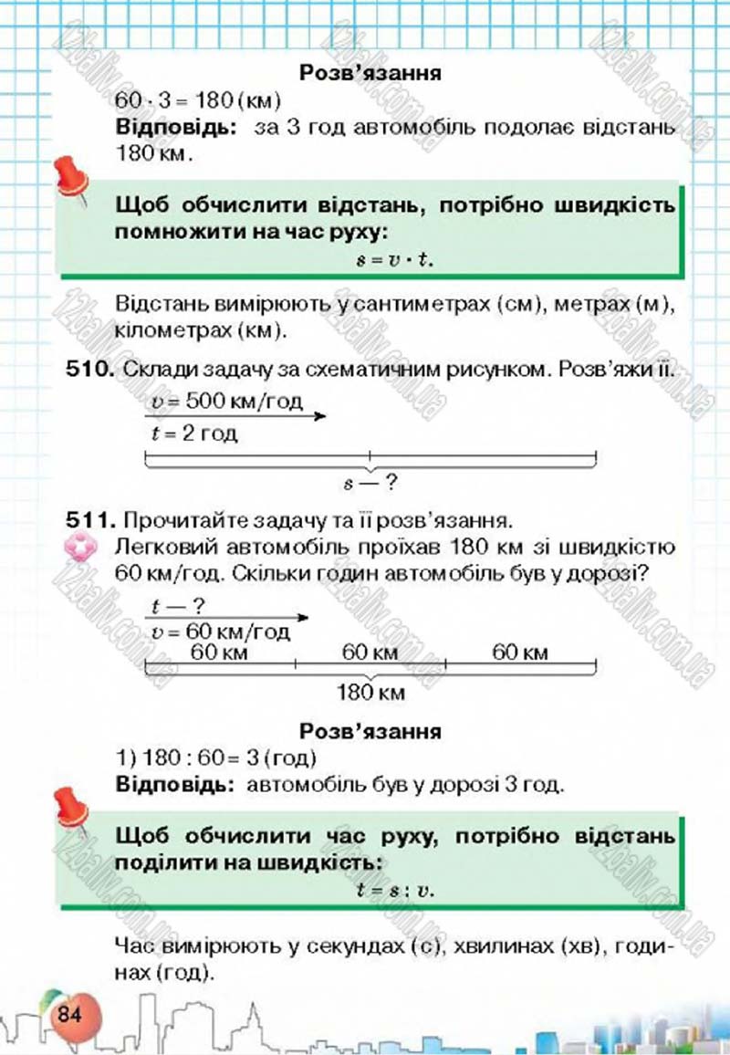 Сторінка 84 - Підручник Математика 4 клас Л.В. Оляницька 2015