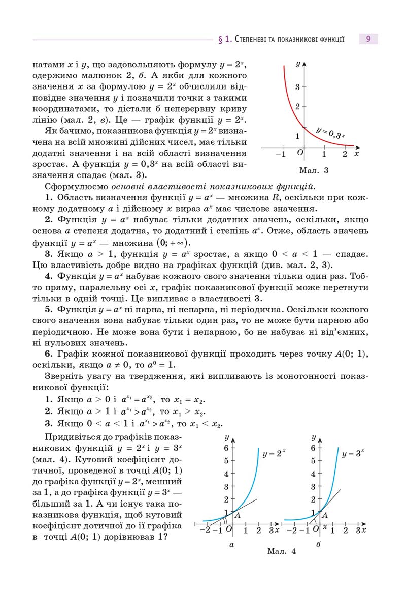 Сторінка 9 - Підручник Математика 11 клас Бевз 2019 - скачати