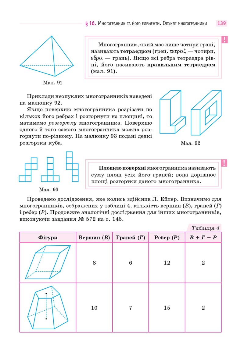 Сторінка 139 - Підручник Математика 11 клас Бевз 2019 - скачати