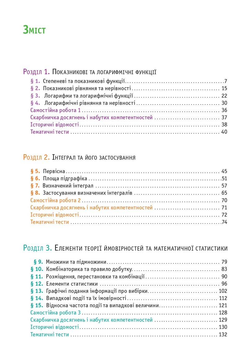 Сторінка 270 - Підручник Математика 11 клас Бевз 2019 - скачати