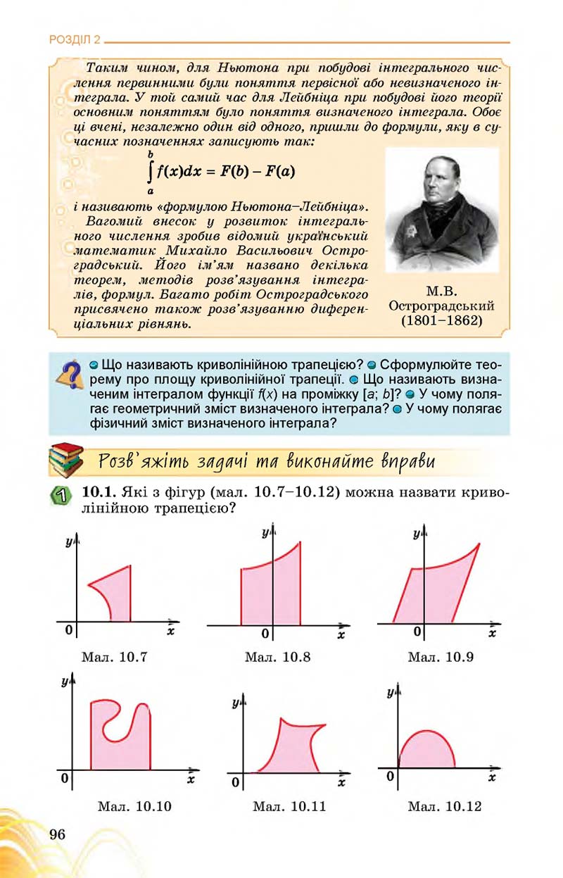 Сторінка 96 - Підручник Математика 11 клас О. С. Істер 2019