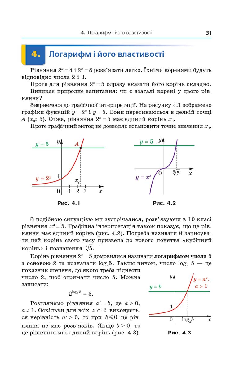 Сторінка 31 - Підручник Алгебра 11 клас Мерзляк 2019 - Поглиблений рівень вивчення