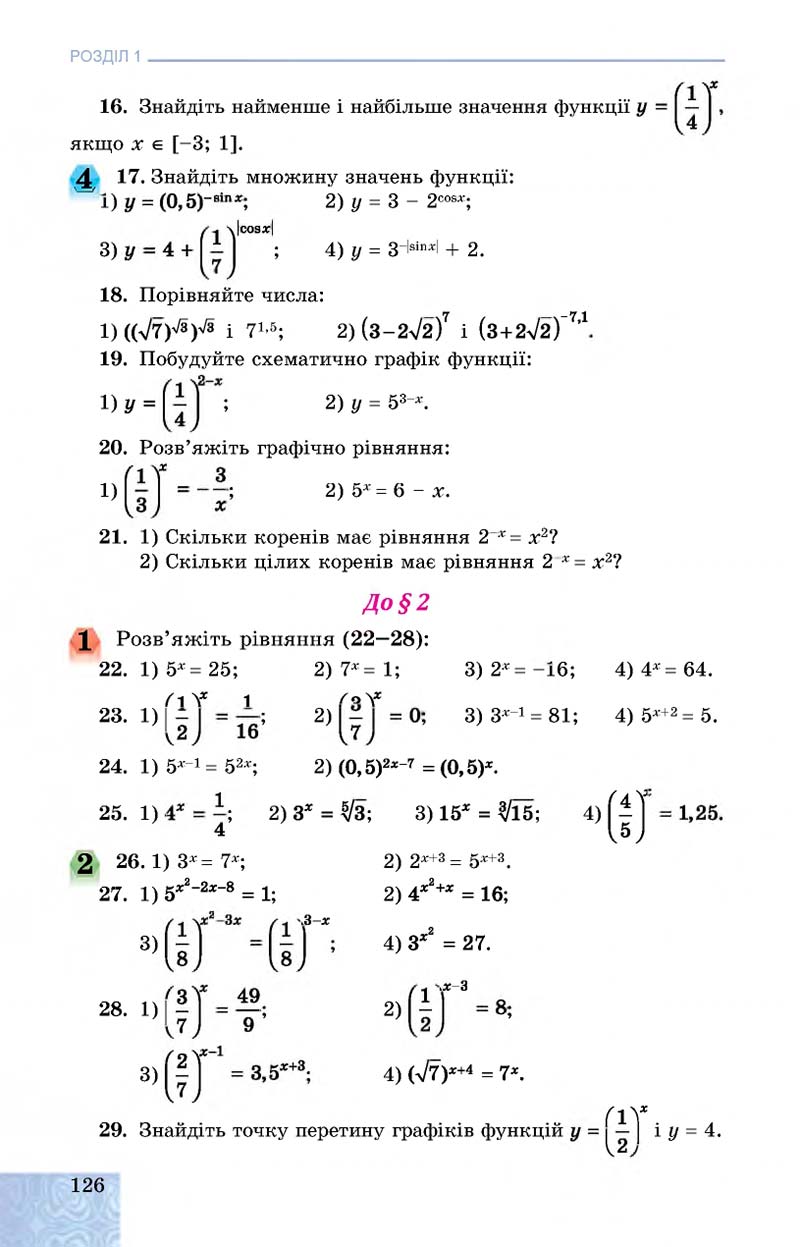 Сторінка 126 - Підручник Алгебра 11 клас О. С. Істер, О. В. Єргіна 2019 - Профільний рівень